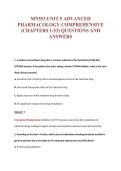MN553 EXAM Bundle &vert; Update Questions with complete and Verified solutions&period;