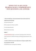 MN553 UNIT 9 PHARMACOLOGY&colon;&NewLine;REPRODUCTIVE AND ENDOCRINE&NewLine;SYSTEMS