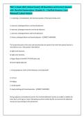 PEAT 4 Exam 2025 &lpar;Actual Exam&rpar;&vert; All Questions and Correct Answers with Detailed Explanations &vert; Graded A&plus; &vert; Verified Answers &vert; Just Released &vert; Latest Version&NewLine;