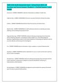 NURS 5220 Health Assessment Exam 1 &lpar;Actual Exam 2025&rpar; &vert; All Questions and Correct Answers &vert; Graded A&plus; &vert; Verified Answers &vert; Latest Version&NewLine;
