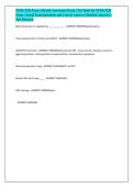 NURS 5220 Exam 2 Health Assessment Exam &vert; Test Bank for NURS 5220 Exam &vert; Actual Exam Questions and Correct Answers &lpar;Detailed Answers&rpar; &vert; Just Released&NewLine;