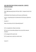 WGU D686 OPERATING SYSTEMS OA EXAM 2026 &ndash; COMPLETE PRACTICE TEST BANK &NewLine;