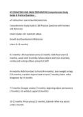 ATI PEDIATRICS CMS EXAM PREPARATION Comprehensive Study Guide&period;