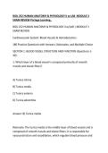 BIOL 252 HUMAN ANATOMY & PHYSIOLOGY II w-LAB MODULE 3 EXAM REVIEW Portage Learning&period;&period;&period;&NewLine;