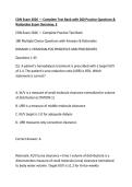 CDN Exam 2026 &mdash; Complete Test Bank with 200 Practice Questions & Rationales Exam Overview