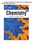 Test Bank for Chemistry 11th Edition by Steven S&period; Zumdahl&comma; Susan A&period; Zumdahl & Donald J&period; DeCoste &vert; Questions and Answers 2027