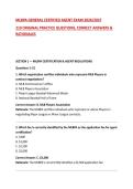 MLBPA GENERAL CERTIFIED AGENT EXAM 2026&sol;2027&NewLine;210 ORIGINAL PRACTICE QUESTIONS&comma; CORRECT ANSWERS & RATIONALES