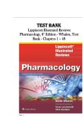 Test Bank For Lippincott Illustrated Reviews&colon; Pharmacology 8th Edition by Karen Whalen&vert;&vert;ISBN NO&colon;10&comma;1975170555&vert;&vert;ISBN NO&colon;13&comma;978-1975170554&vert;&vert;Chapter 1-48&vert;&vert;Complete Guide A&plus;&period;