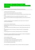 QFA Regs - Sample Paper 3-Test Questions and All Correct Answers 2026 Updated&period;