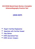 CCI RCS Echocardiography Board Exam Review 2026&ndash;2027 &vert; Registered Cardiac Sonographer Practice Test & Questions&NewLine;