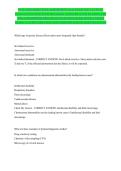 WGU D115 Advanced Pathophysiology OA Exam Questions And Answers 2027