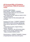 ATI Proctored PEDs&comma; ATI Pediatrics&NewLine;Proctored Exam&comma; PEDS ATI proctored&NewLine;review