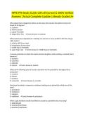 NPTE-PTA Study Guide with all Correct & 100&percnt; Verified Answers &vert;Actual Complete Update &vert;Already Graded A&plus;