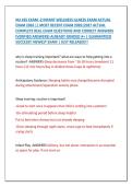 NU 435 EXAM -2 INFANT WELLNESS ILLNESS EXAM ACTUAL &NewLine;EXAM 2026 &vert;&vert; MOST RECENT EXAM 2026&vert;2027 ACTUAL &NewLine;COMPLETE REAL EXAM QUESTIONS AND CORRECT ANSWERS &NewLine;&lpar;VERIFIED ANSWERS&rpar; ALREADY GRADED A&plus; &vert; GUARANTEED &NewLine;SUCCESS&excl;&excl; NEWEST EXAM &vert; JUST RELEASED&excl;&excl; 