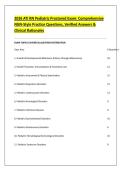 2026 ATI RN Pediatric Proctored Exam&colon; Comprehensive &NewLine;NGN-Style Practice Questions&comma; Verified Answers & &NewLine;Clinical Rationales