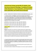 Comprehensive Portage Learning BIOL 251 Module 1 Exam &NewLine;Prep Human Anatomy & Physiology I&colon; Foundational Principles&comma; &NewLine;Cellular Mechanisms&comma; Tissue Organization&comma; and Integumentary &NewLine;System 2026 Edition with Verified Clinical Rationales