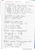 Class 12 Physics&colon; Rotational Dynamics - Complete Study Notes&comma; Formulas & Derivations 