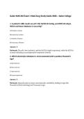 Galen NUR 242 Exam 1 Med-Surg Study Guide 2026 &ndash; Galen College&NewLine;