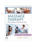 TEST BANK FOR Massage Therapy&colon; Principles and Practice 7th Edition by Susan G&period; Salvo&period;ISBN&colon;9780323878159 COMPLETE GUIDE ALL CHAPTERS COVERED 10&percnt; VERIFIED A&plus; GRADE ASSURED&excl;&excl;&excl;&excl;&excl; NEW LATEST UPDATE&excl;&excl;&excl;&excl;&excl;