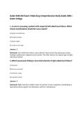 Galen NUR 242 Exam 2 Med-Surg Comprehensive Study Guide 2026 &ndash;&NewLine;Galen College&NewLine;