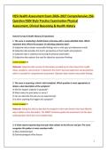 HESI Health Assessment Exam 2026&ndash;2027 Comprehensive 250&NewLine;Question NGN-Style Practice Examination Physical &NewLine;Assessment&comma; Clinical Reasoning & Health History 