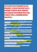 Test Bank Abrams' Clinical Drug Therapy 13th Ed 2026 &vert; Frandsen & Pennington &vert; Chapters 1-61 Q&A