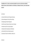 CHAMBERLAIN NR 575 CLINICAL EVALUATION ASSESSMENT &lpar;CEA&rpar; EXAM&ndash; QUESTIONS AND ANSWERS &vert;&NewLine;VERIFIED AND WELL DETAILED ANSWERS &vert; PLUS RATIONALES &vert; DOWNLOAD AND PASS &vert; LATEST EXAM UPDATE&NewLine;2026&sol;2027