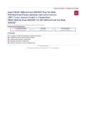 NR 601 Primary Care Midterm Exam Chamberlain 2026&sol;2027 &ndash; Questions and Answers &vert; 100&percnt; Verified &vert; Detailed Rationales &ndash; Pass Guaranteed &ndash; A&plus; Graded&NewLine;&NewLine;