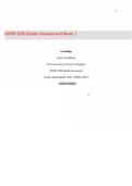 NURS 5220&sol; Health Assessment Week 1&sol;NURS 5220 Week 1 -Genealogy&colon;Updated Solution