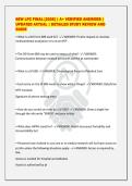 68W LPC FINAL &lbrack;2026&rsqb; &vert; A&plus; VERIFIED ANSWERS &vert;&NewLine;UPDATED ACTUAL &vert; DETAILED STUDY REVIEW AND&NewLine;GUIDE