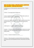 68W LPC FINAL &lbrack;2026&rsqb; &vert; UPDATED ACTUAL QUESTIONS&NewLine;AND ANSWERS &vert; VERIFIED SOLUTIONS &vert;&NewLine;