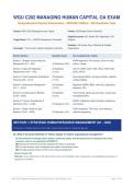 WGU C202 &ndash; Managing Human Capital OA Exam Comprehensive Practice Examination 2026&sol;2027 Edition &ndash; 200 Questions