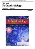 Test Bank - Pathophysiology 7th Edition &lpar;Banasik&comma; 2022&rpar; Chapter 1-54 &vert; All Chapters