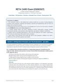 RETA CARO ACTUAL EXAM 2026&sol;2027 &vert; Certified Assistant Refrigeration Operator &vert; Complete Q&A with Correct Answers &vert; Pass Guaranteed - A&plus; Graded&NewLine;&NewLine;