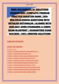 RNFA Exam Prep 2026-2027 &vert; 260&plus; Practice Questions with Answers & Rationales &vert; Aligned with AORN & CRNFA Blueprint &vert; A&plus; Guaranteed