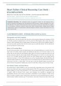 HEART FAILURE CLINICAL REASONING CASE STUDY 2026 &vert; Carlos Boccerini 68 Yrs Old &vert; Complete Q&A with Rationales &vert; A&plus; Graded &vert; Pass Guaranteed&NewLine;&NewLine;