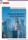 Test Bank &ndash; Financial Markets & Institutions 8th Ed&period; &lpar;Anthony Saunders&rpar; &vert; Verified PDF &vert; 25 Chapters Complete