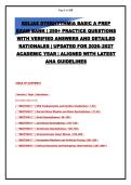 RELIAS Dysrhythmia Basic A Exam Prep 2026-2027 &vert; 250&plus; Practice Questions with Answers & Rationales &vert; Aligned with Latest AHA Guidelines &vert; A&plus; Guaranteed