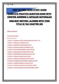 Texas OSSF Designated Representative Exam Prep 2026-2027 &vert; 300&plus; Practice Questions with Answers & Rationales &vert; Aligned with TCEQ Title 30 TAC Chapter 285 &vert; A&plus; Guaranteed