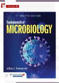 Test Bank &ndash; Fundamentals of Microbiology 12th Ed&period; &lpar;Pommerville&rpar; &vert; Verified PDF &vert; 27 Chapters Complete &plus; Rationales