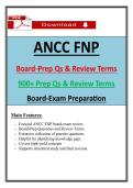 ANCC FNP Board Prep &ndash; 900&plus; Practice Questions & Review Terms for Nurse Practitioner Exam