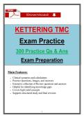 Kettering TMC Exam Practice &ndash; 300&plus; Questions & Answers for Respiratory Therapy Exam Prep
