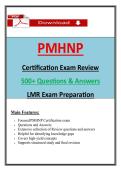 PMHNP Certification Exam Review &ndash; 500&plus; Questions & Answers for Psychiatric NP Prep PDF