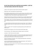 NR 302 FINAL REVIEW EXAM QUESTIONS AND ANSWERS &vert; LATEST NR 302 STUDY GUIDE & PRACTICE TEST 2026&sol;2027