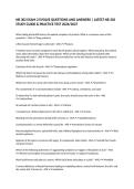 NR 302 EXAM 2 EVOLVE QUESTIONS AND ANSWERS &vert; LATEST NR 302 STUDY GUIDE & PRACTICE TEST 2026&sol;2027