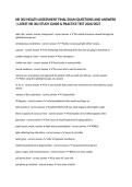 NR 302 HEALTH ASSESSMENT FINAL EXAM QUESTIONS AND ANSWERS &vert; LATEST NR 302 STUDY GUIDE & PRACTICE TEST 2026&sol;2027