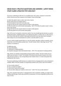 NR302 EXAM 1 PRACTICE QUESTIONS AND ANSWERS &vert; LATEST NR302 STUDY GUIDE & PRACTICE TEST 2026&sol;2027