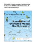 Test Bank for Varcarolis' Essentials of Psychiatric Mental Health Nursing 5th Edition &vert; Chapters 1&ndash;28 Questions and Answers 2027 &vert; Latest Version&NewLine;