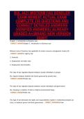 BUL 4421-MIDTERM FAU GENDLER&NewLine;EXAM NEWEST ACTUAL EXAM&NewLine;COMPLETE 230 QUESTIONS AND&NewLine;CORRECT DETAILED ANSWERS&NewLine;&lpar;VERIFIED ANSWERS&rpar; &vert;ALREADY&NewLine;GRADED A&plus;&vert;&vert;BRAND NEW VERSION&NewLine;2026&excl;&excl;&excl;
