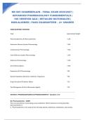NR 565 CHAMBERLAIN - FINAL EXAM 2026&sol;2027 &vert; ADVANCED PHARMACOLOGY FUNDAMENTALS &vert; 100 VERIFIED Q&A &vert; DETAILED RATIONALES &vert; NGN-ALIGNED &vert; PASS GUARANTEED &ndash; A&plus; GRADED